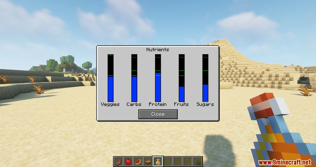 Nutritional Balance mod screenshots 07