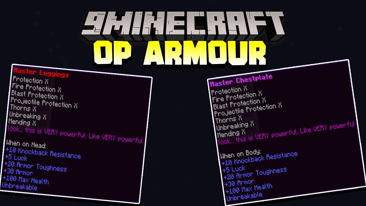 OP Armour Data Pack Thumbnail