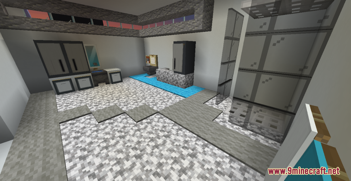S S Luxurious Modern House Map 1 16 5 For Minecraft 9minecraft Net