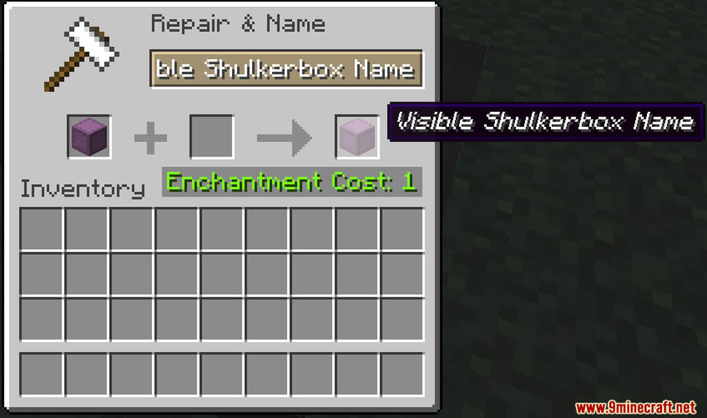 Visible Shulkerbox Name Data Pack Screenshots (1)