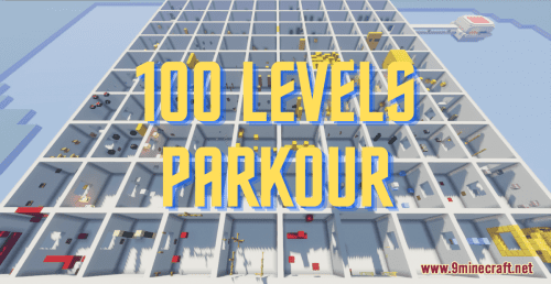 100 Levels Parkour Map