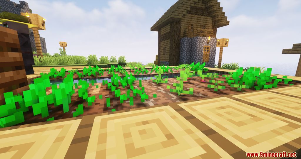Crops 3D resourcepacks screenshots 01