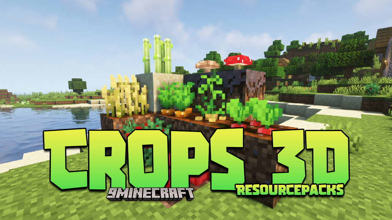 Crops 3D resourcepacks thumbnail