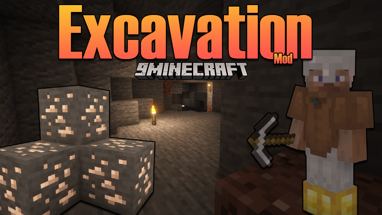 Excavation Mod 1 18 2 1 17 1 New Mining Experience 9minecraft Net