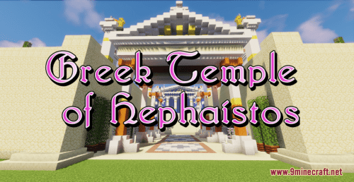 Greek Temple of Hephaistos Map