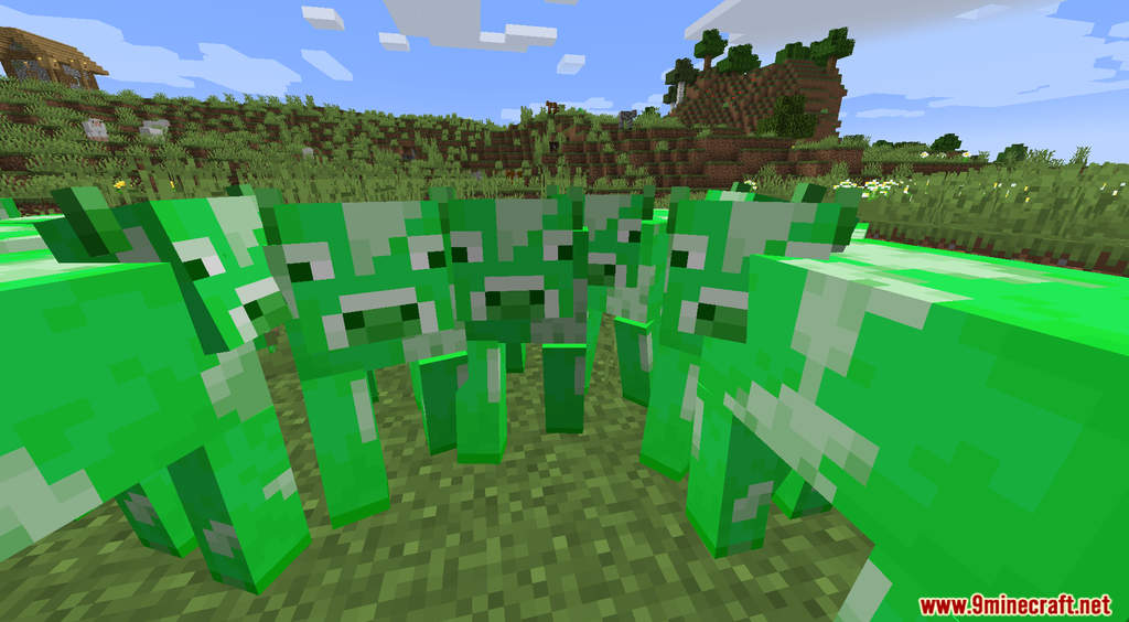 Minecraft But Cows Make Ore Data Pack Screenshots (11)