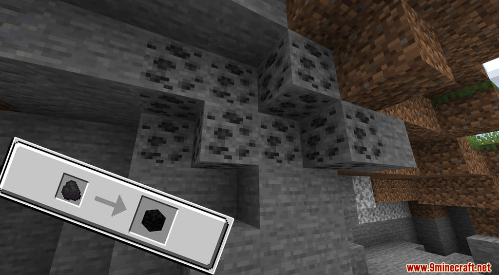 Minecraft But Cut Ores To Block Data Pack Screenshots (2)