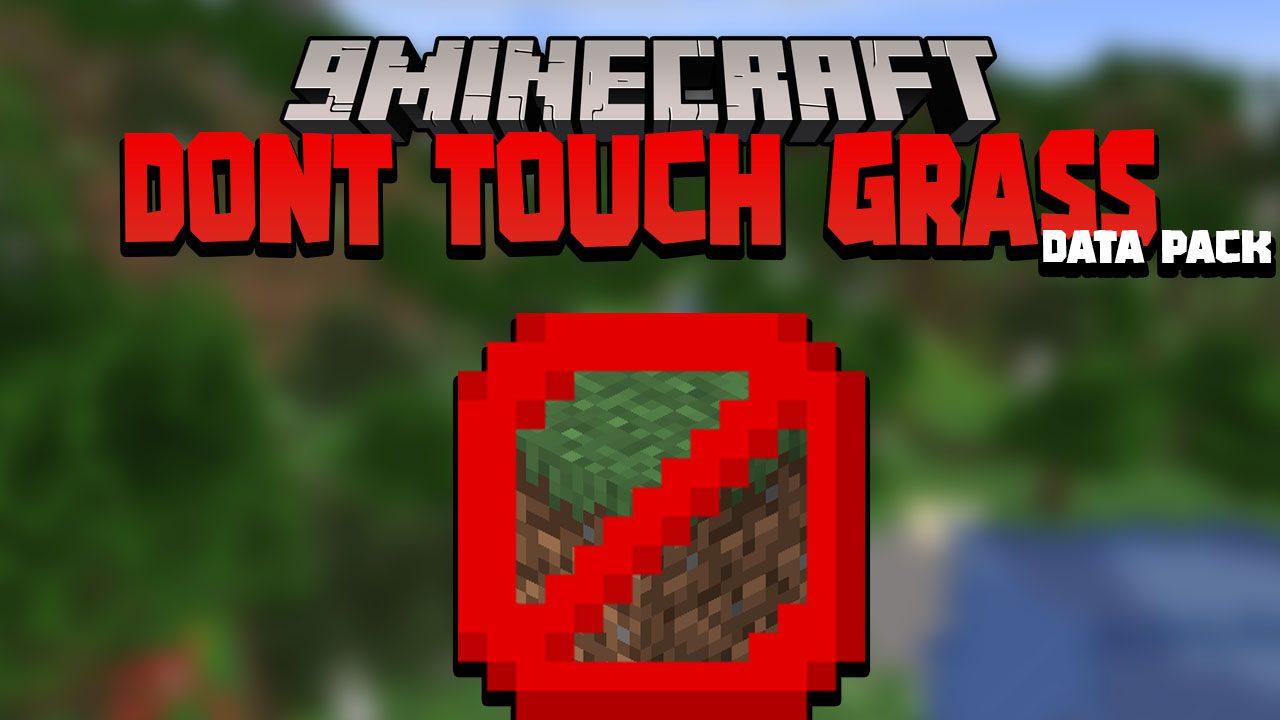 MCPE But If You Touch Grass You Die