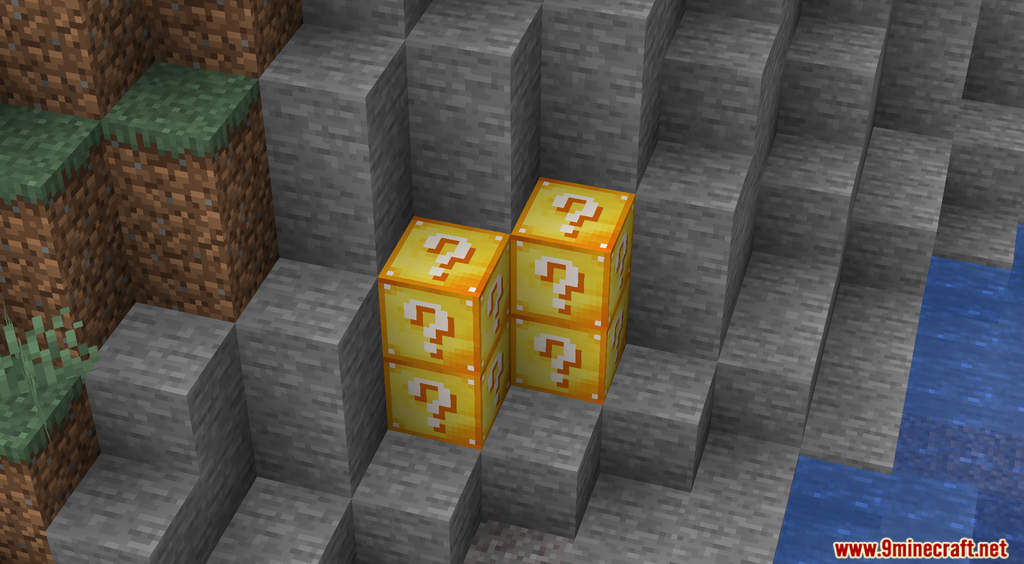 Minecraft But Ores Are Lucky Block Data Pack Screenshots (2)