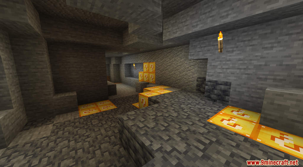 Minecraft But Ores Are Lucky Block Data Pack Screenshots (5)