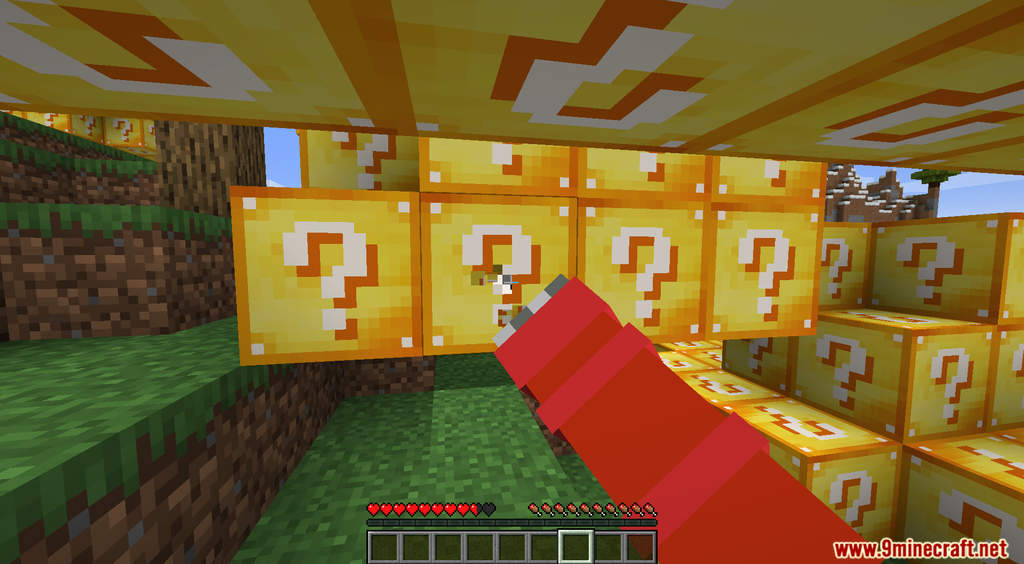 Minecraft But Trees Grow Lucky Block Data Pack 1.19.2, 1.19.1