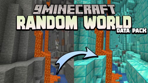 Minecraft But World Change With Random Block Every 60 Second Data Pack Thumbnail