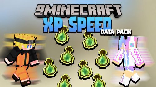 Minecraft But XP Equals Speed Data Pack Thumbnail