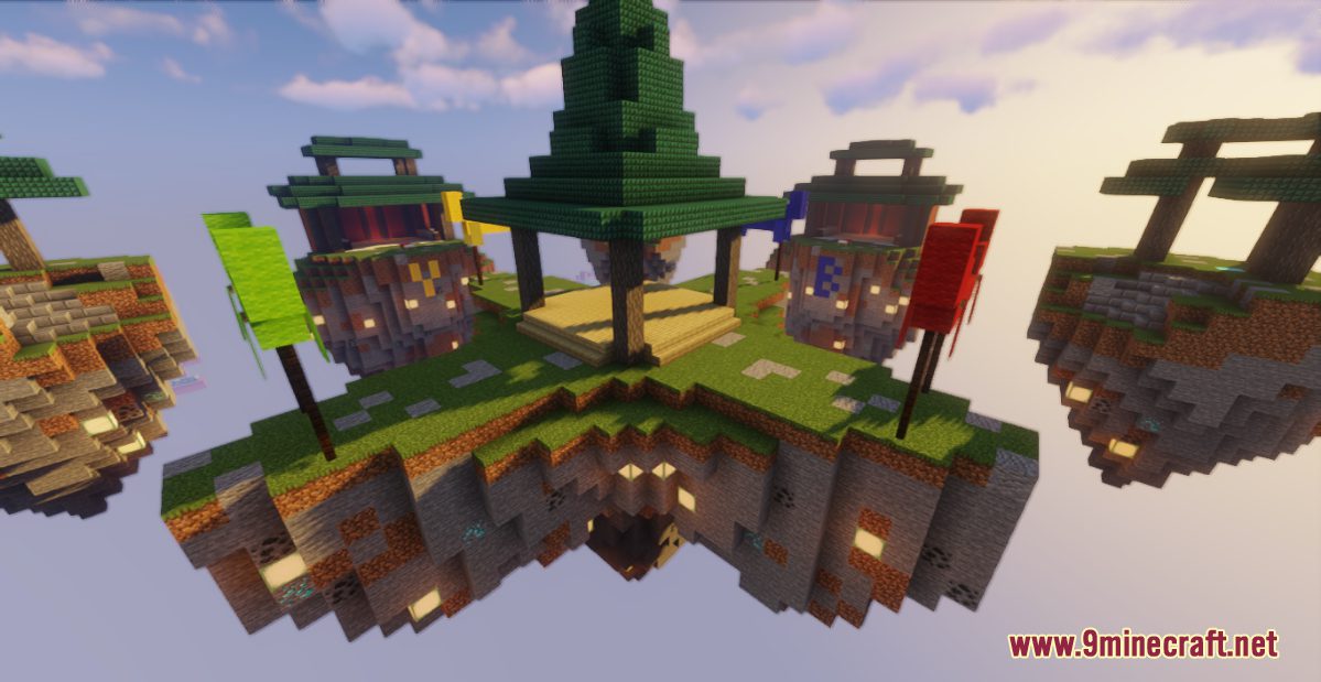 Bedwars Ancient Tower Map 1.17.1 for Minecraft 