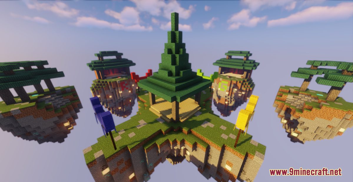 Small Bedwars Map 1.17.1 for Minecraft 