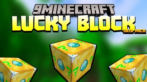 Lucky blocks - Minecraft Data Pack