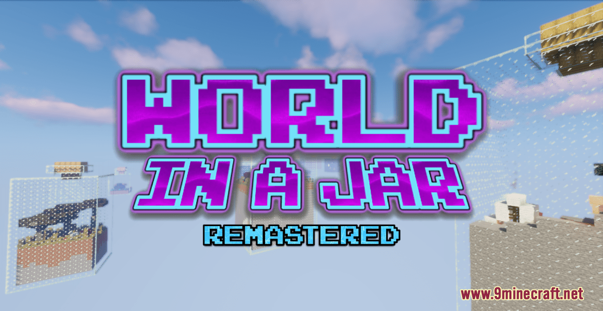 World In A Jar Remastered Map 1 17 1 For Minecraft 9minecraft Net