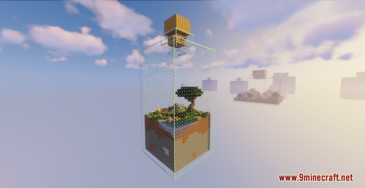 World In A Jar Remastered Map 1 17 1 For Minecraft 9minecraft Net