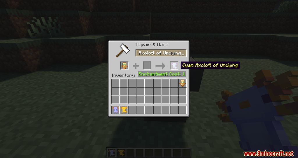 Axolotls of Undying resourcepacks screenshots 03