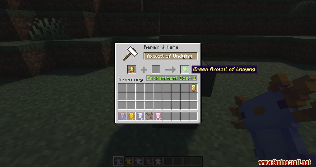 Axolotls of Undying resourcepacks screenshots 06