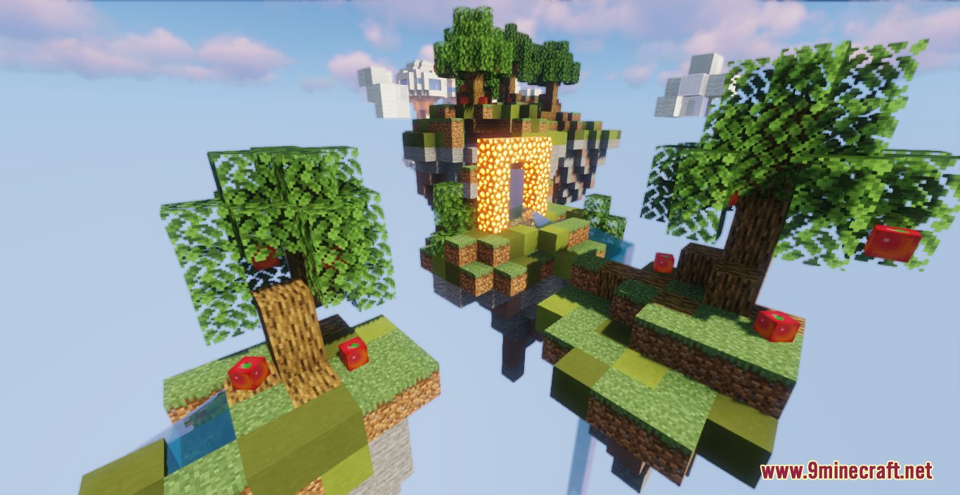 Biome Run 3 Map  for Minecraft 