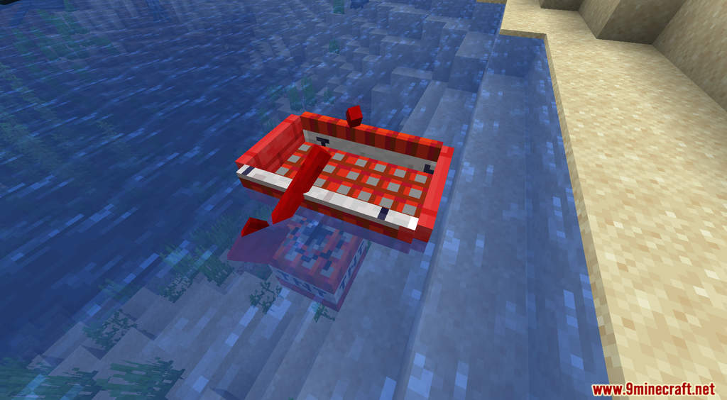 Minecraft But There Is TNT Boat Data Pack Screenshots (1)