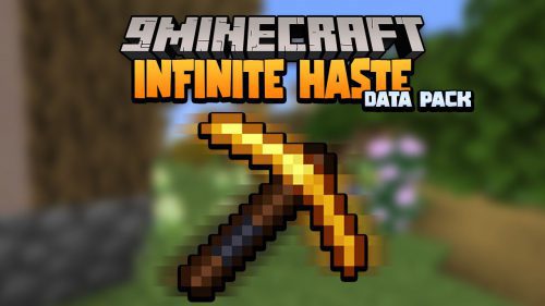 Minecraft But You Have Infinite Haste Data Pack Thumbnail