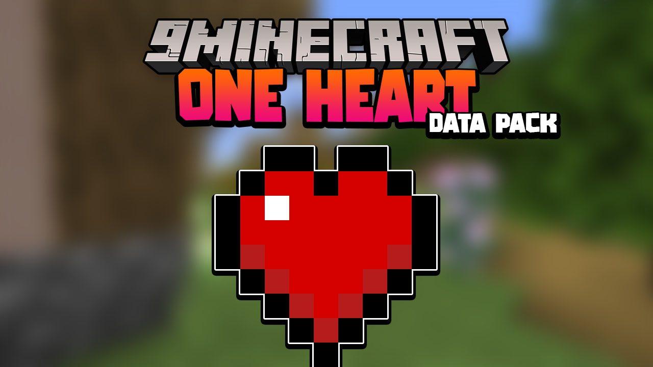 Minecraft But You Only Have One Heart Data Pack Thumbnail