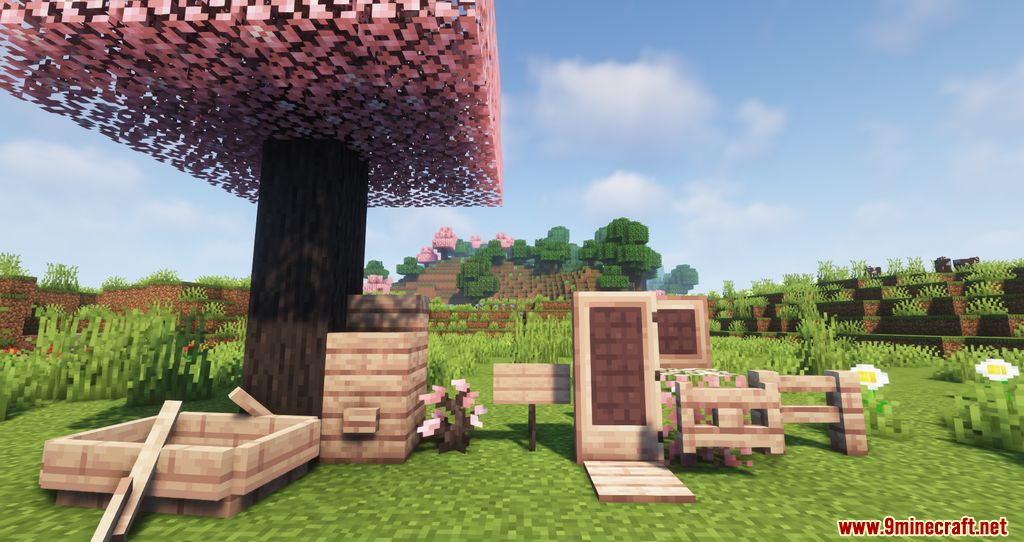 Simply Sakura Trees resourcepacks screenshots 03