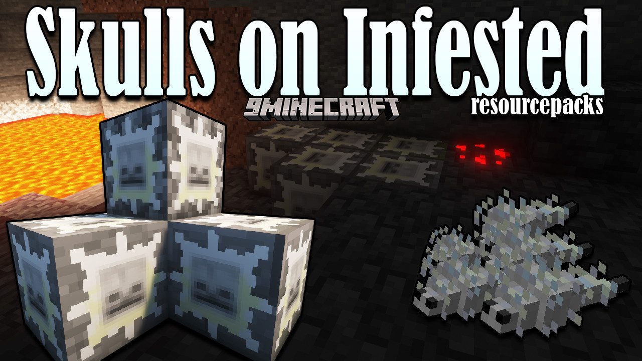 Better Infested Blocks Minecraft Texture Pack