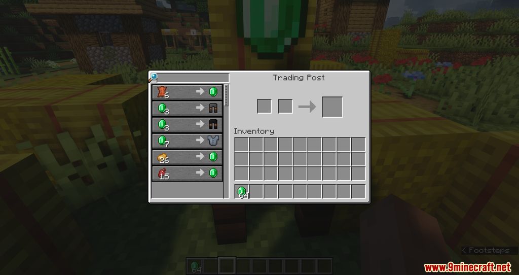 Trades post. Minecraft 1.19.