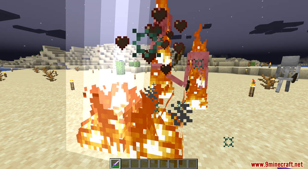 New EnderDiamond and Wither Sword!. Moar Swords Update V1.4. Minecraft 1.16 Survival Datapack.