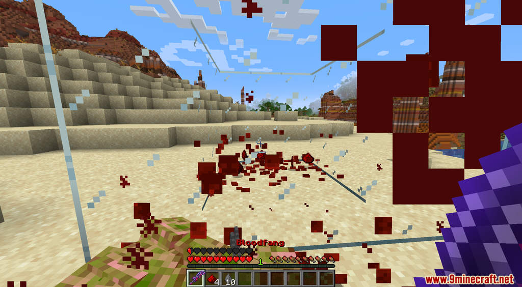 Bloodfang Data Pack 1.18.1, 1.17.1 (Bloodthirsty Blade) - 9Minecraft.Net