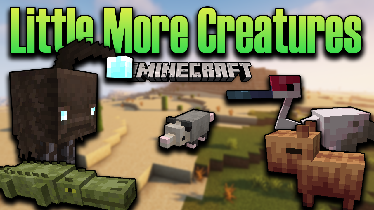 Minecraft animals mod