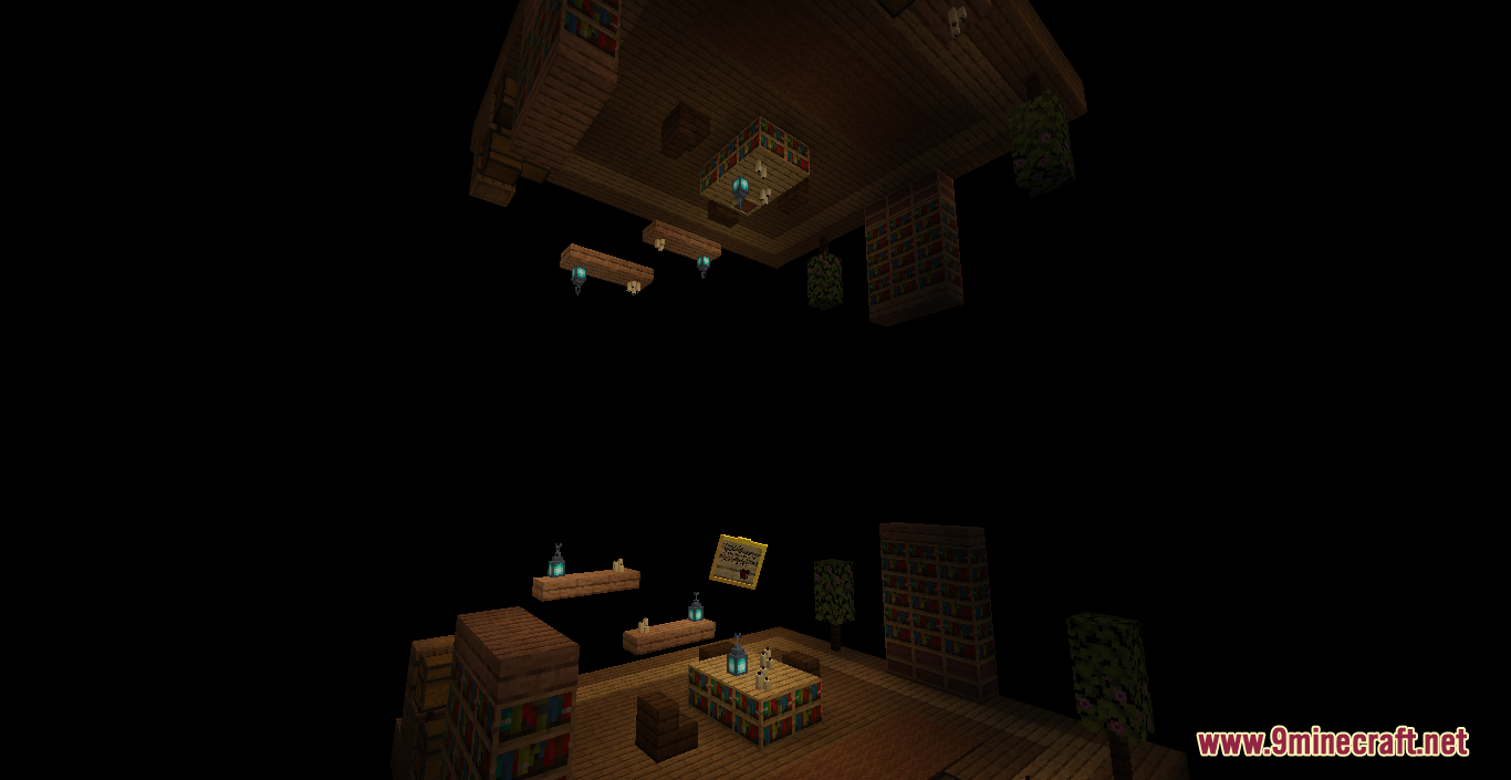 Non-Euclidean Minecraft House Minecraft Map