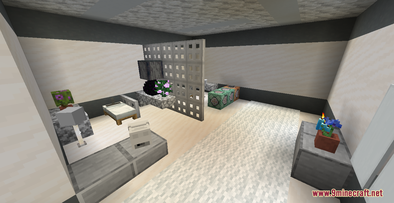 Non-Euclidean Minecraft House Minecraft Map