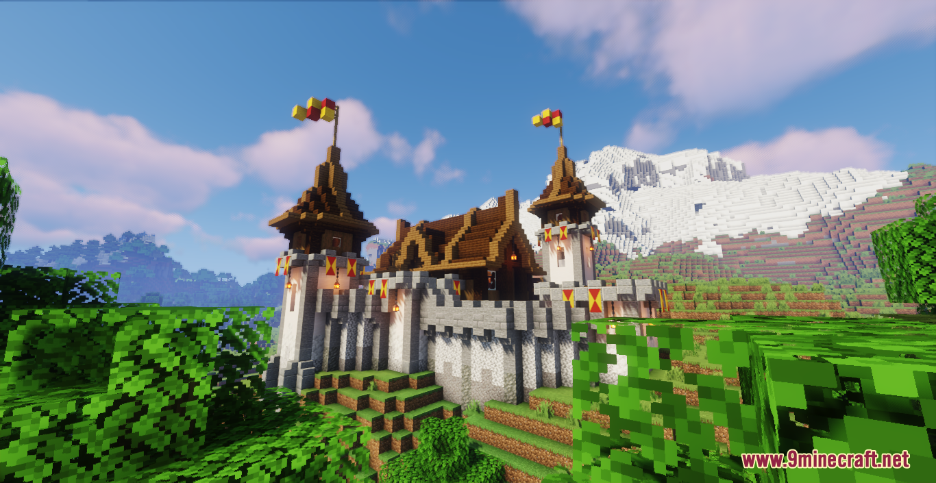 Mini Castle For Survival Map 1 18 1 For Minecraft 9minecraft Net