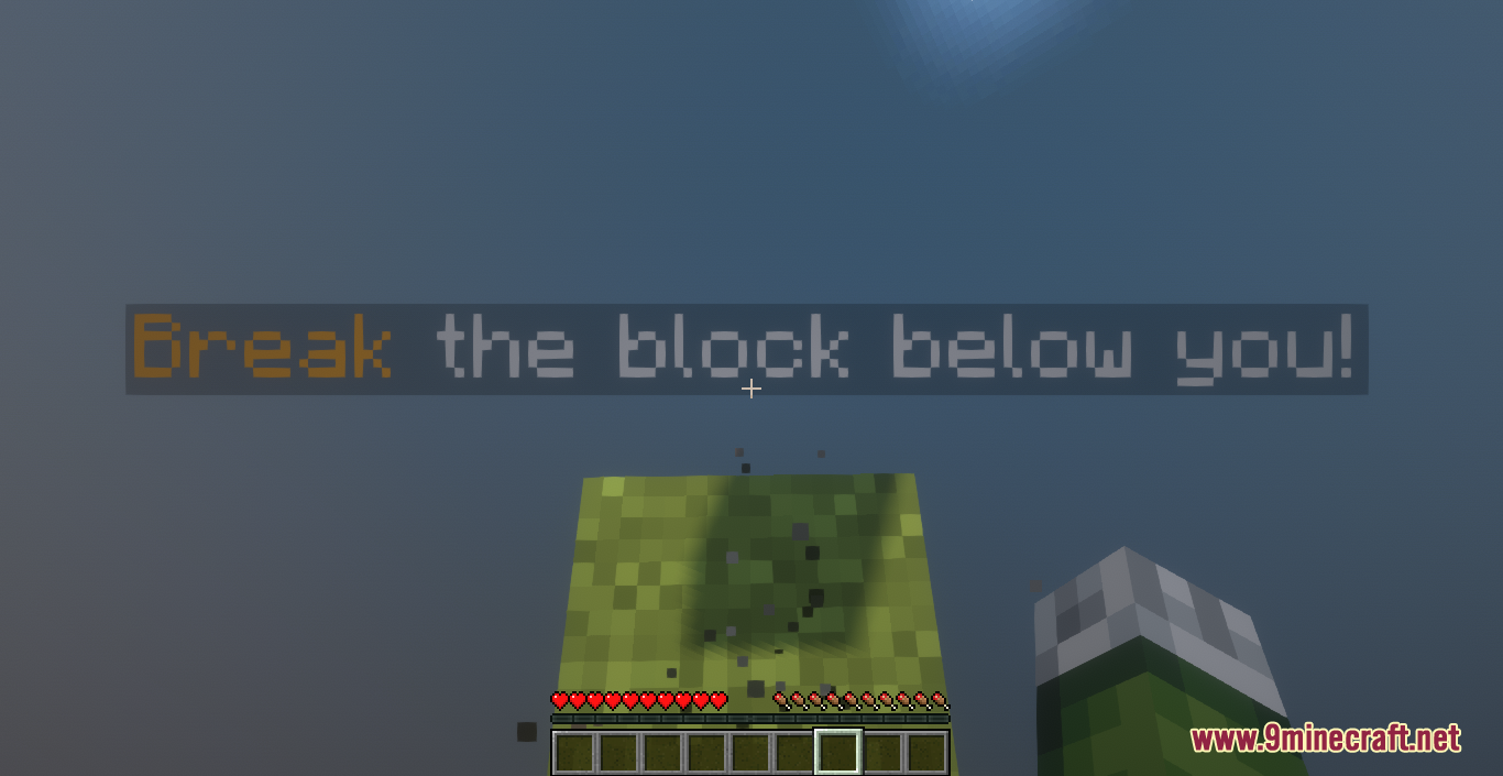 One block skyblock map 1 19 1 1 19 2 minecraft hardcore