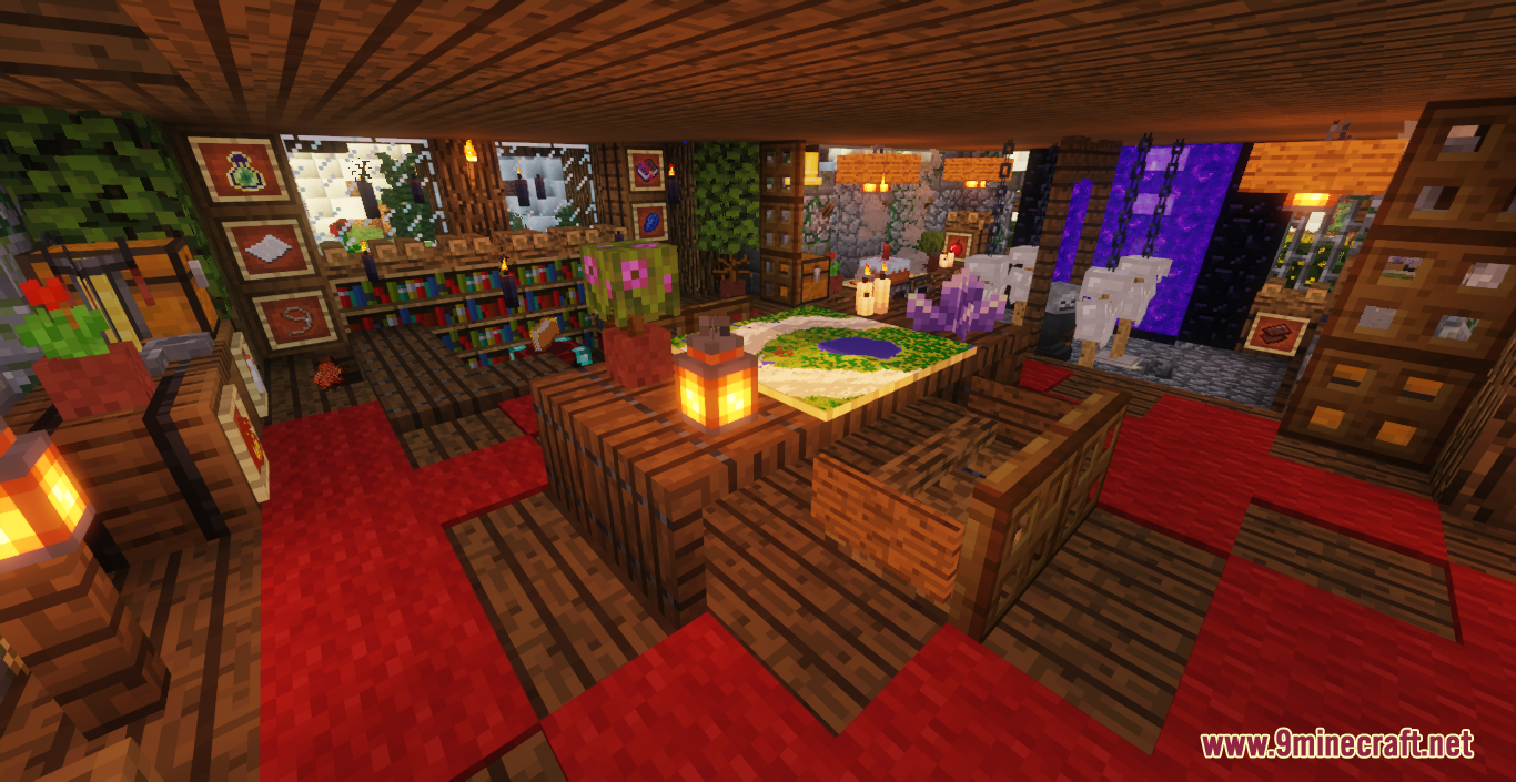 Ultimate Survival House Map 1.18.1 for Minecraft - 9Minecraft.Net