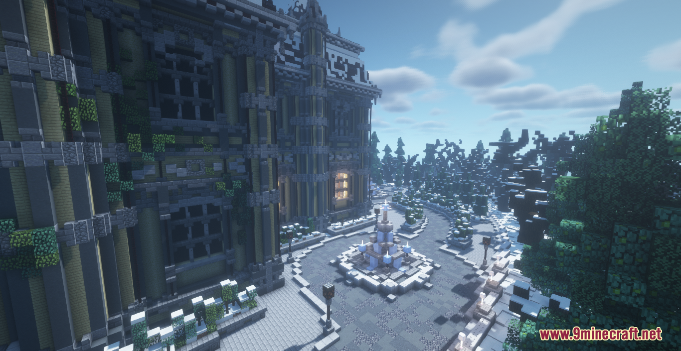 Batcave And Wayne Manor Map 1 18 1 For Minecraft 9minecraft Net