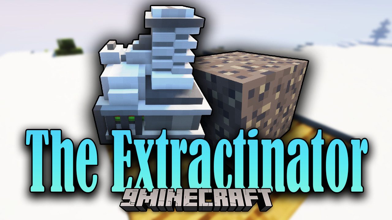 The Extractinator Mod (1.20.1, 1.19.2) – Convert Blocks into Resources
