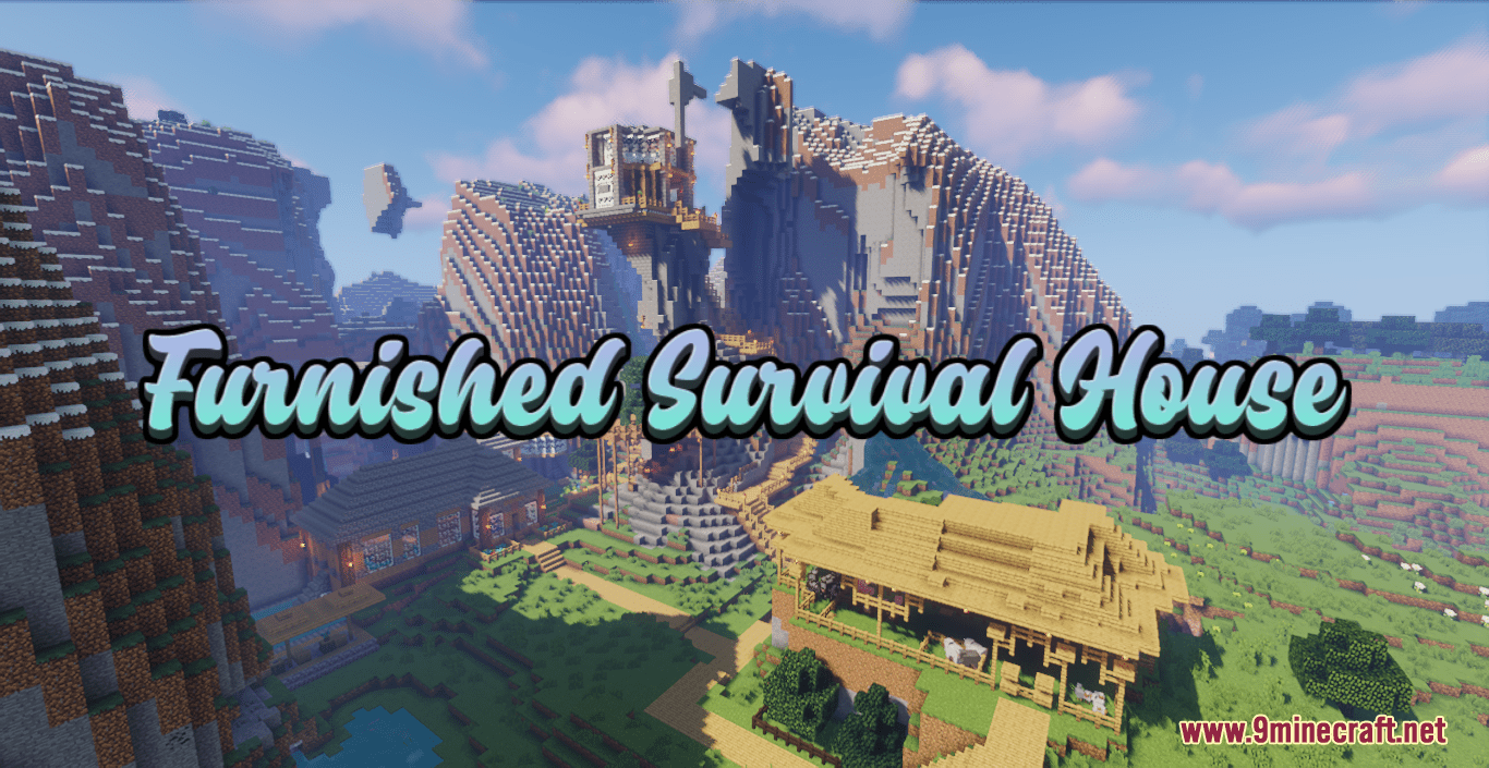 minecraft POCKET EDITION house survival! Minecraft Map