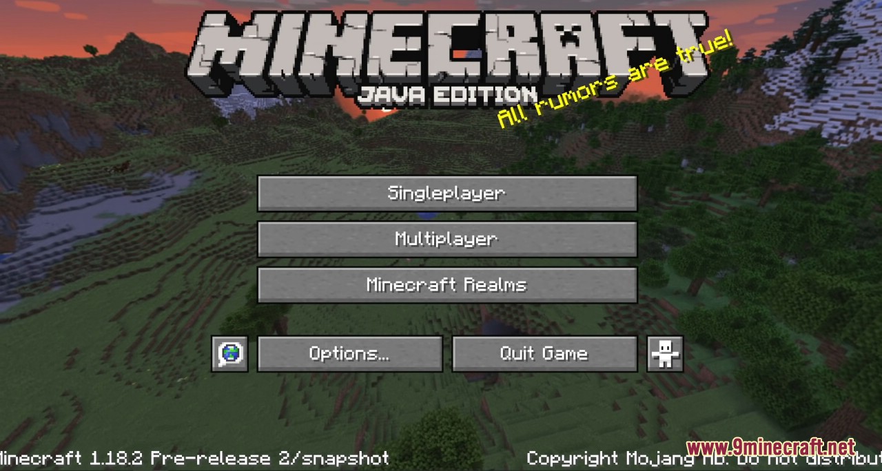 Minecraft 1.18.2 Pre-release Download Free - 1