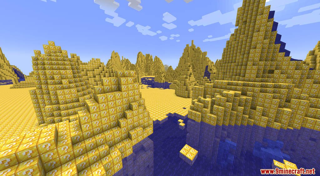 Lucky Block Only World Mod For Fabric 1.17.1 Minecraft Mod