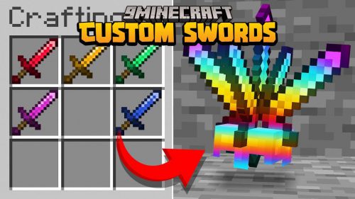 Yet another update on my swapper sword datapack : r/MinecraftDaily