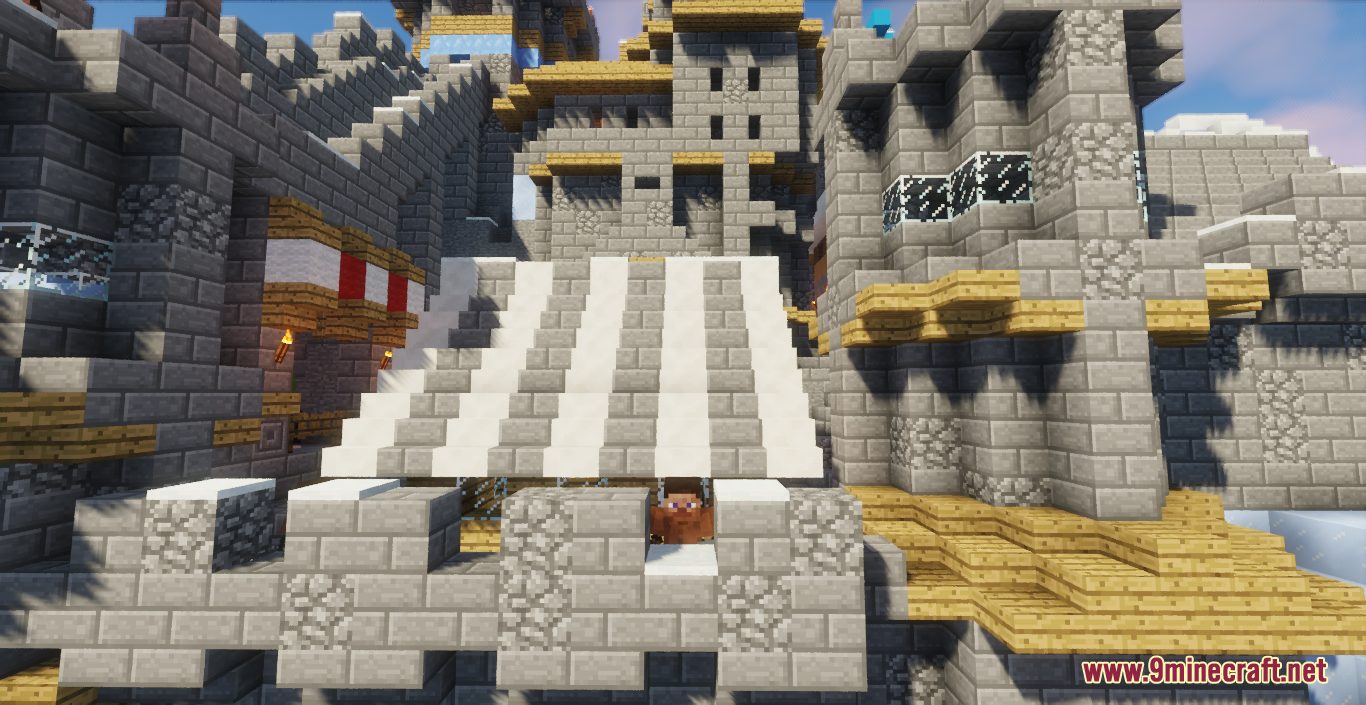 Forgim Castle - Hill Fortress Minecraft Map