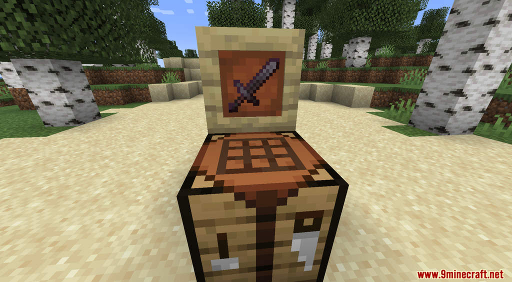 Sword x9 Minecraft Data Pack