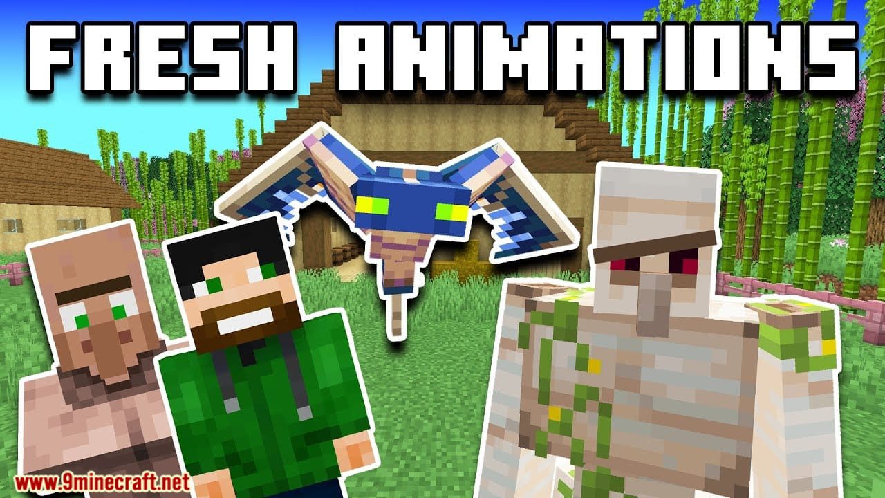 Fresh Animations Texture Pack 1.20, 1.20.4 → 1.19.4 - Download