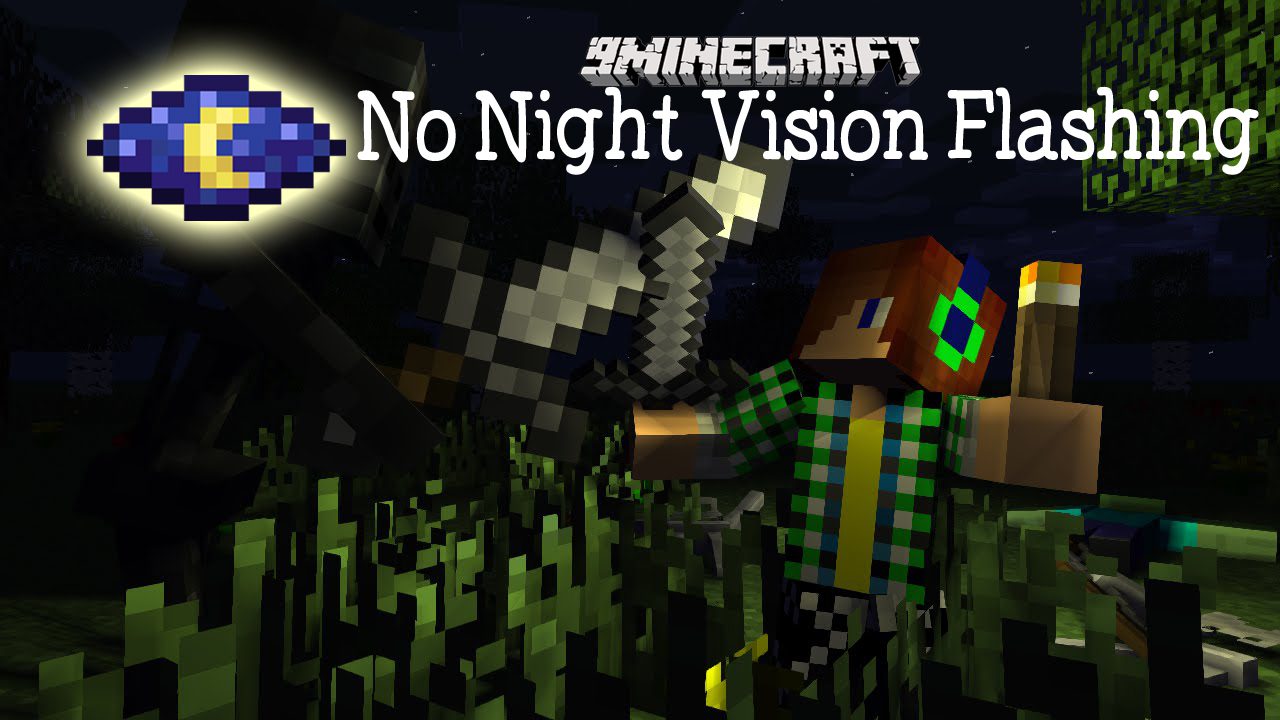 Найт Вижен майнкрафт. MALISISADVERT Mod 1.12.2. Мод в майнкрафт на ночное зрение 1.19. Эффект Night Vision.