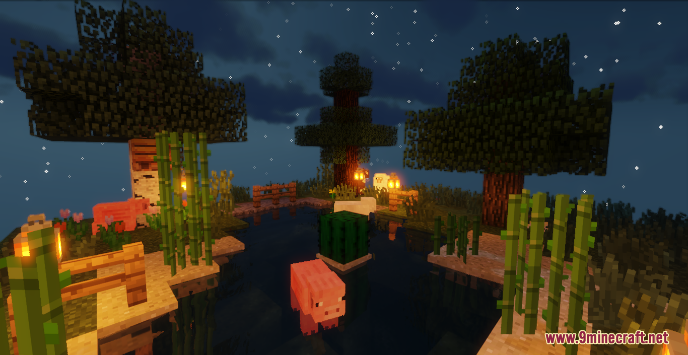 One Chunk Survival Map 1 19 1 1 18 2 Survival On One Chunk Sky Island 9minecraft Net